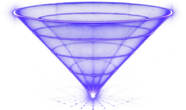 Glowing content distribution funnel